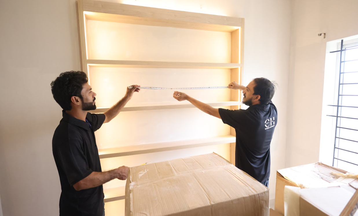 Factory showcasing WPC and HDHMR material in Kochi